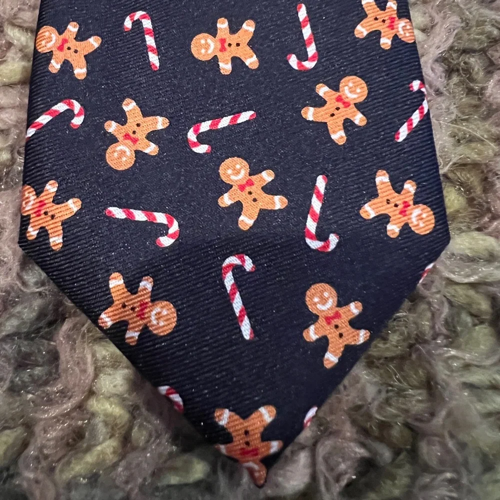 NWT, Wembley & Chaps Washable Christmas clip-on Necktie Neck Ties, Boys.